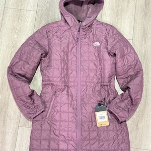 The North Face Women's Mauve Quilted Puffer Coat